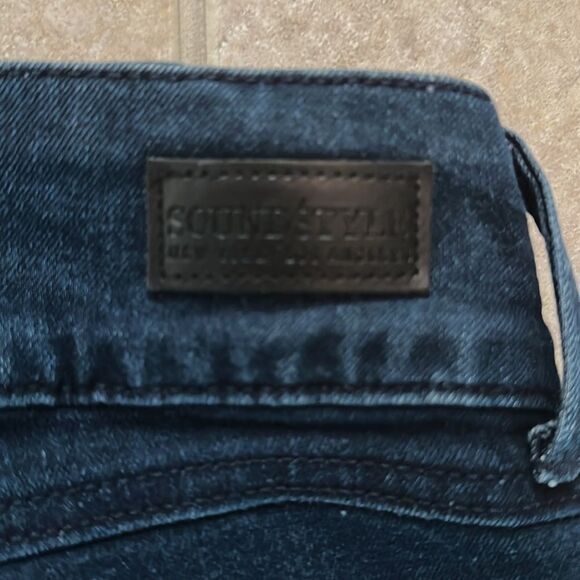 Sound Style Stylish Dark Denim Jeans - Picture 8 of 8